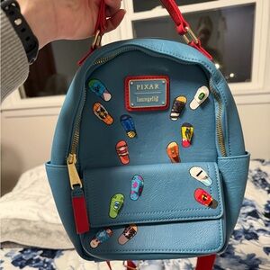 Loungefly x Pixar Flip flops Backpack